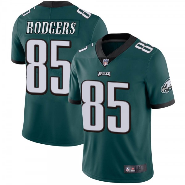 Men's Philadelphia Eagles #85 Richard Rodgers Green Vapor Untouchable Limited Stitched NFL Jersey